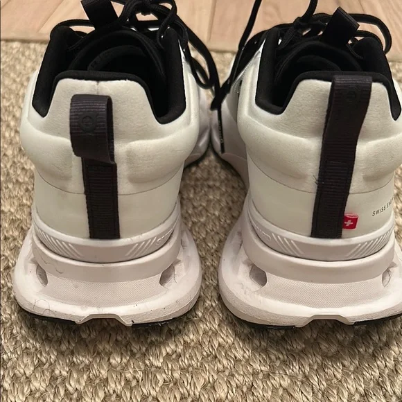 On Running Women’s White and Black Cloudnova X Sneakers - Picture 12 of 13